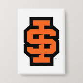 Idaho Staat University Bold Bengals Logo Button (Vorderseite)