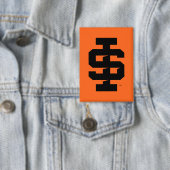 Idaho Staat University Bold Bengals Logo Button (Insitu)