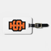 Idaho Staat University Bold Bengals Logo Gepäckanhänger (Vorderseite horizontal)