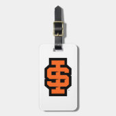Idaho Staat University Bold Bengals Logo Gepäckanhänger (Vorderseite vertikal)