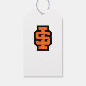 Idaho Staat University Bold Bengals Logo Geschenkanhänger (Rückseite)