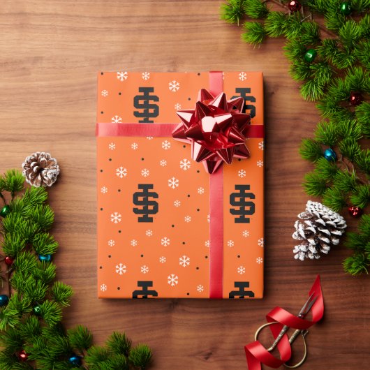 Idaho Staat University Bold Bengals Logo Geschenkpapier (Feiertagsgeschenk)