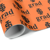 Idaho Staat University Bold Bengals Logo Geschenkpapier (Rolleneckpunkt)