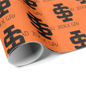 Idaho Staat University Bold Bengals Logo Geschenkpapier (Rolleneckpunkt)