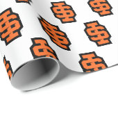 Idaho Staat University Bold Bengals Logo Geschenkpapier (Rolleneckpunkt)