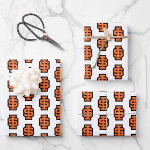 Idaho Staat University Bold Bengals Logo Geschenkpapier Set