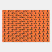 Idaho Staat University Bold Bengals Logo Geschenkpapier Set (Vorderseite 3)