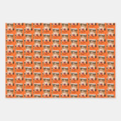 Idaho Staat University Bold Bengals Logo Geschenkpapier Set (Vorderseite 2)