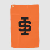 Idaho Staat University Bold Bengals Logo Golfhandtuch (Vorderseite)