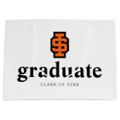 Idaho Staat University Bold Bengals Logo Große Geschenktüte (Vorderseite)