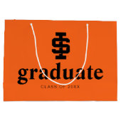 Idaho Staat University Bold Bengals Logo Große Geschenktüte (Rückseite)