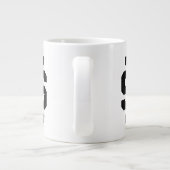 Idaho Staat University Bold Bengals Logo Jumbo-Tasse (Rückseite)
