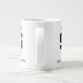 Idaho Staat University Bold Bengals Logo Jumbo-Tasse (Rückseite)