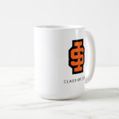 Idaho Staat University Bold Bengals Logo Kaffeetasse (VorderseiteRechts)