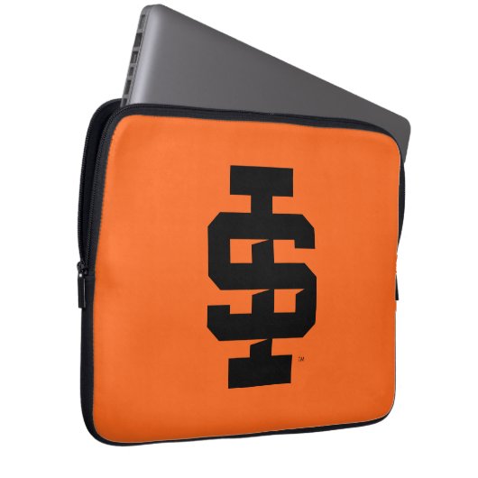 Idaho Staat University Bold Bengals Logo Laptopschutzhülle (Vorne Rechts)