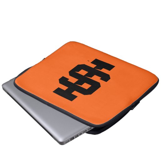 Idaho Staat University Bold Bengals Logo Laptopschutzhülle (Vorne Knopf)