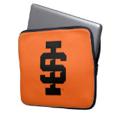 Idaho Staat University Bold Bengals Logo Laptopschutzhülle (Vorderseite Links)