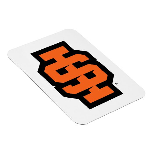 Idaho Staat University Bold Bengals Logo Magnet (Rechte Seite)