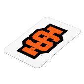 Idaho Staat University Bold Bengals Logo Magnet (Linke Seite)