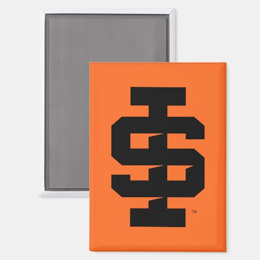 Idaho Staat University Bold Bengals Logo Magnet (Vorderseite/Rückseite)
