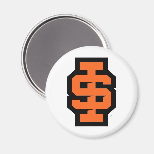 Idaho Staat University Bold Bengals Logo Magnet (Vorderseite/Rückseite)