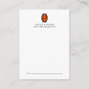 Idaho Staat University Bold Bengals Logo Mitteilungskarte