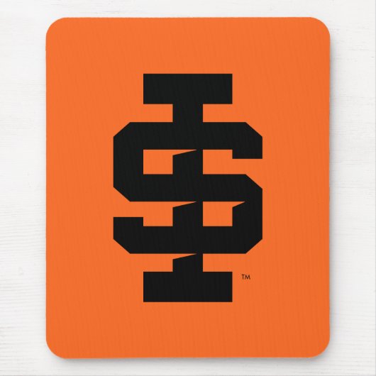 Idaho Staat University Bold Bengals Logo Mousepad (Vorne)