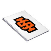 Idaho Staat University Bold Bengals Logo Notizblock (Rechte Seite)