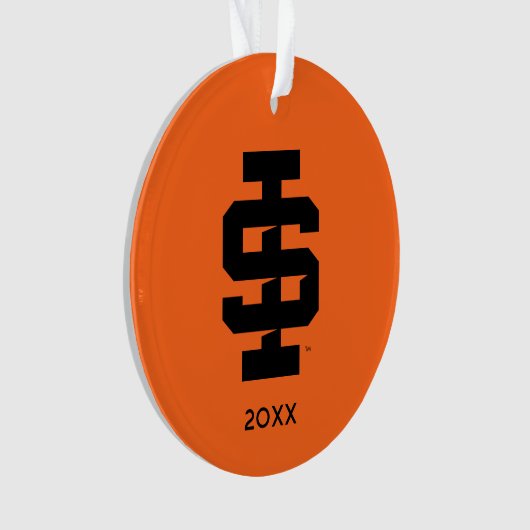 Idaho Staat University Bold Bengals Logo Ornament (Vorderseite)