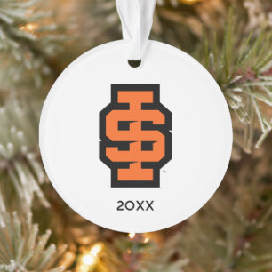 Idaho Staat University Bold Bengals Logo Ornament