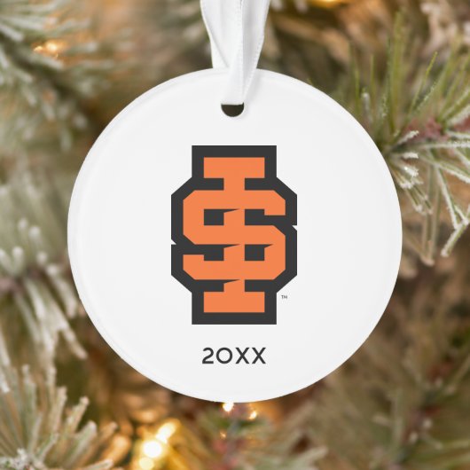 Idaho Staat University Bold Bengals Logo Ornament (Baum)
