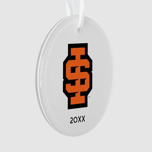 Idaho Staat University Bold Bengals Logo Ornament (Vorderseite)