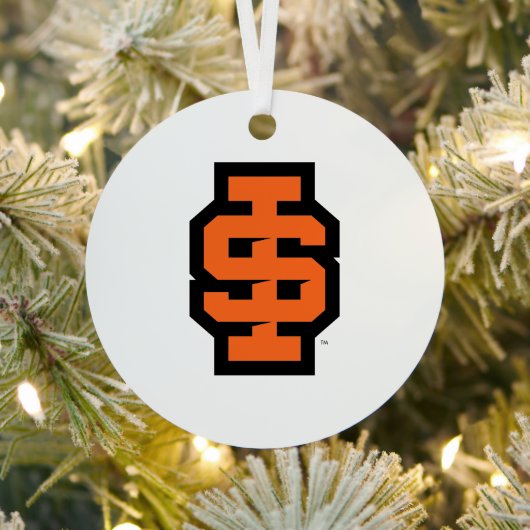 Idaho Staat University Bold Bengals Logo Ornament Aus Metall (InSitu)