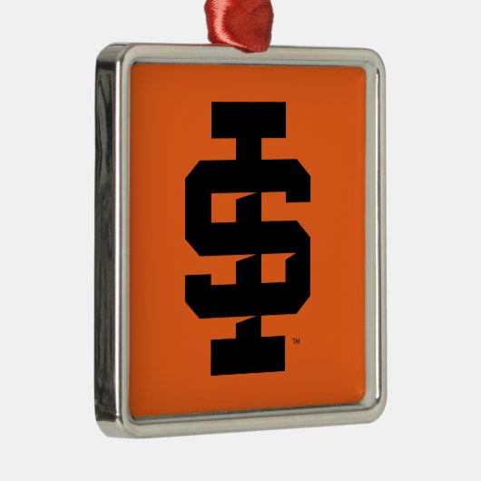 Idaho Staat University Bold Bengals Logo Ornament Aus Metall (Rechts)