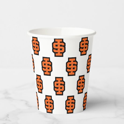 Idaho Staat University Bold Bengals Logo Pappbecher (Links)