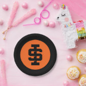 Idaho Staat University Bold Bengals Logo Pappteller (Party)