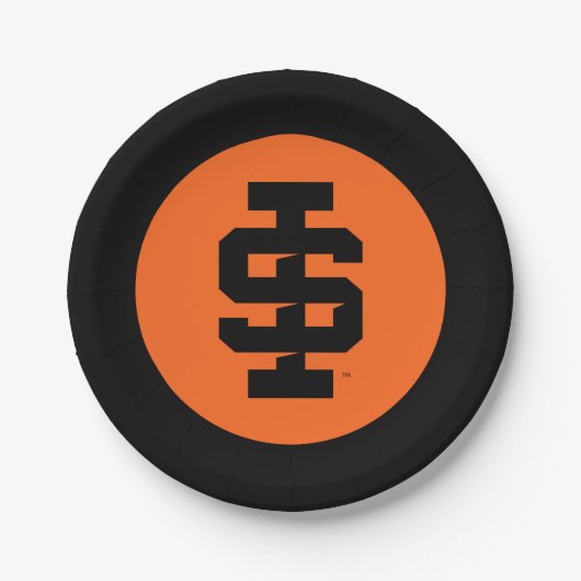 Idaho Staat University Bold Bengals Logo Pappteller (Vorderseite)