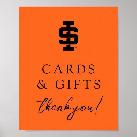 Idaho Staat University Bold Bengals Logo Poster (Vorne)