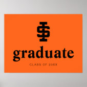 Idaho Staat University Bold Bengals Logo Poster (Vorne)