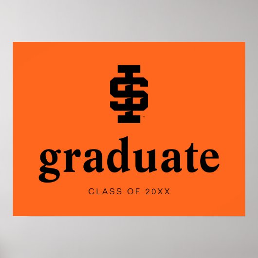 Idaho Staat University Bold Bengals Logo Poster (Vorne)