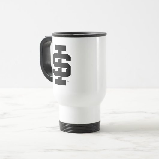 Idaho Staat University Bold Bengals Logo Reisebecher (Vorderseite Links)