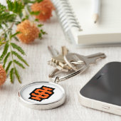 Idaho Staat University Bold Bengals Logo Schlüsselanhänger (Seite)