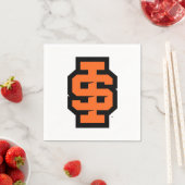 Idaho Staat University Bold Bengals Logo Serviette (Beispiel)