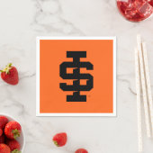 Idaho Staat University Bold Bengals Logo Serviette (Beispiel)