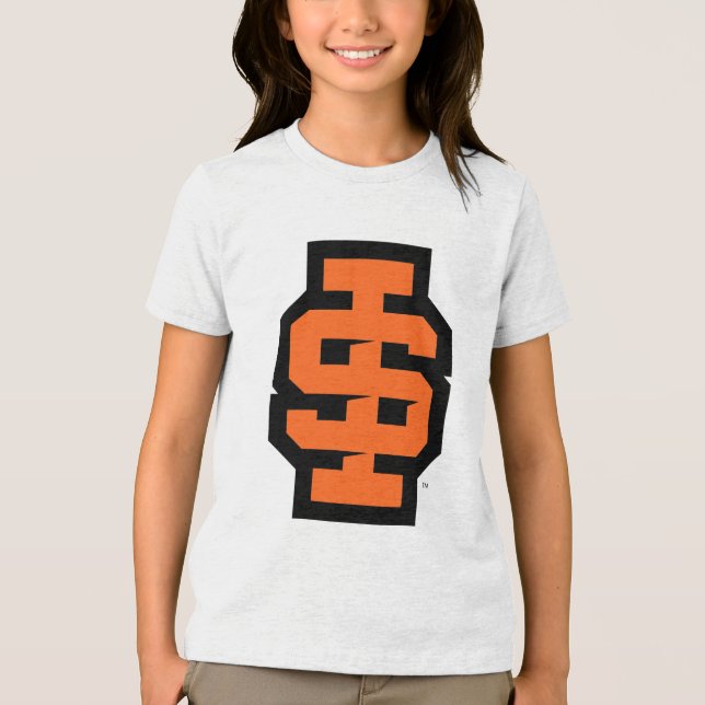 Idaho Staat University Bold Bengals Logo Tri-Blend Shirt (Vorderseite)