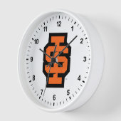 Idaho Staat University Bold Bengals Logo Uhr (Winkel)