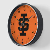 Idaho Staat University Bold Bengals Logo Uhr (Winkel)