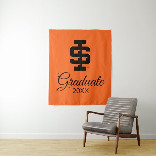 Idaho Staat University Bold Bengals Logo Wandteppich (Beispiel)