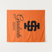 Idaho Staat University Bold Bengals Logo Wandteppich (Vorderseite (Horizontal))