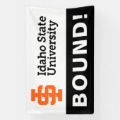Idaho Staat University Offizielles Logo-Design Banner (Vertikal)